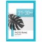 Рамка 21х30 см небьющаяся, багет 17,5 мм, пластик, BRAUBERG Colorful, голубая, 391238