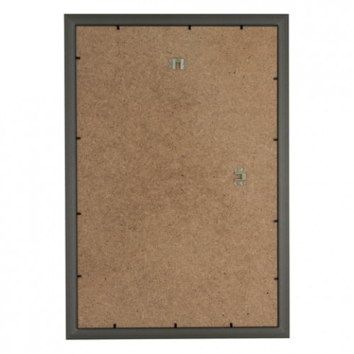 Рамка бизнес-класса 40х60 см, пластик, багет 28 мм, Gallery, орех с позолотой, 644858-17