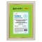 Рамка 21х30 см, пластик, багет 30 мм, BRAUBERG HIT4, белая с двойной позолотой, стекло, 390992