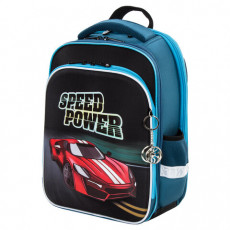 Ранец BRAUBERG QUADRO, 3 отделения, с брелком, Speed power, 37х28х18 см, 229955 Ранец BRAUBERG QUADRO, 3 отделения, с брелком, Speed power, 37х28х18 см, 229955