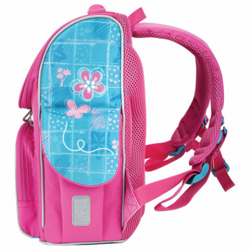Ранец TIGER FAMILY для начальной школы, Nature Quest, Bubbly Butterfly, 35х31х19 см, 270207
