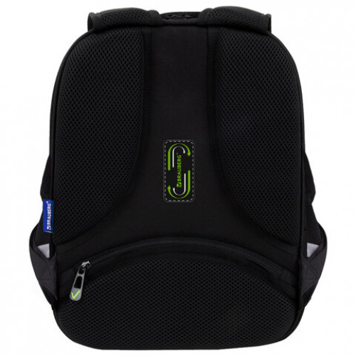 Ранец BRAUBERG FIT, 2 отделения, Neon gamepad, 3D-панель, 38х27х14 см, 274385