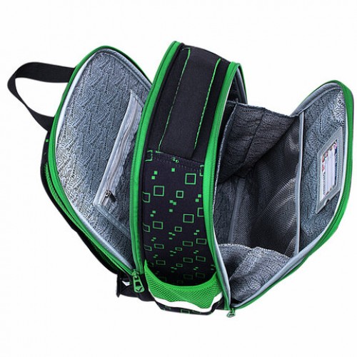 Ранец BRAUBERG FIT, 2 отделения, Night warrior, 38х27х14 см, 272023