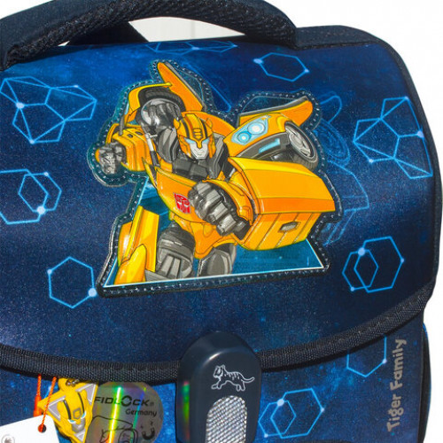 Ранец TIGER FAMILY для начальной школы, Jolly, Bumblebee, ЛИЦЕНЗИЯ, 36х31х19 см, 228973, TGJL-017A