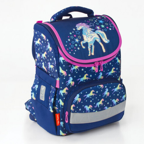 Ранец TIGER FAMILY для начальной школы, Earnest, Rainbow Horse, 39х31х23 см, 228916, TGET-016A