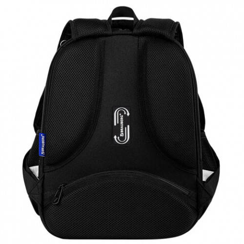 Ранец BRAUBERG FIT, 2 отделения, Golden butterflies, 38х27х14 см, 274383