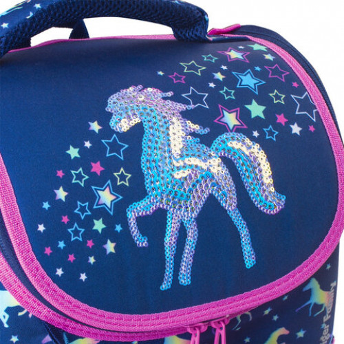 Ранец TIGER FAMILY для начальной школы, Earnest, Rainbow Horse, 39х31х23 см, 228916, TGET-016A