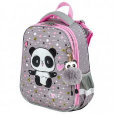 Ранец BRAUBERG PREMIUM, 2 отделения, с брелком, Funny panda, 38х29х16 см, 229899 Ранец BRAUBERG PREMIUM, 2 отделения, с брелком, Funny panda, 38х29х16 см, 229899