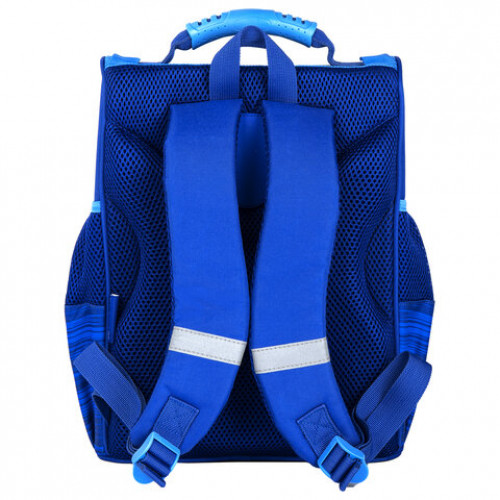 Ранец ПИФАГОР BASIC, с эргономичной спинкой, Racing car, 35х28х18 см, 270689