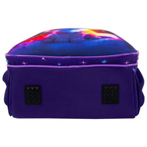 Ранец BRAUBERG UP, 2 отделения, с брелоком, Bright fox, 36х28х15 см, 274665