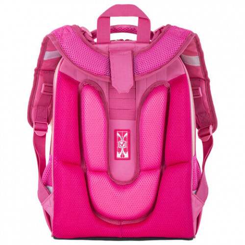 Ранец BRAUBERG SHINY, 2 отделения, Honey bunny, 36х28х14 см, 270695