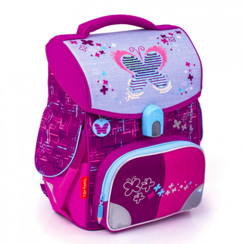 Ранец TIGER FAMILY для начальной школы, Jolly, Playful Butterfly, 36х31х19 см, 228909, TGJL-036A