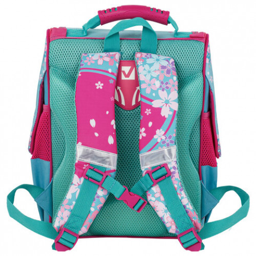 Ранец BRAUBERG STYLE c эргономичной спинкой, Ballerina, 35х28х18 см, 229924