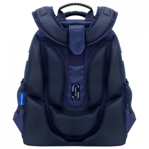 Ранец BRAUBERG UP, 2 отделения, с брелоком, Game battle, 36х28х15 см, 274668