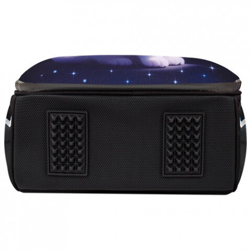 Ранец BRAUBERG PREMIUM, 2 отделения, с брелком, White kitten, СВЕТЯЩИЙСЯ, 38х29х16 см, 274392