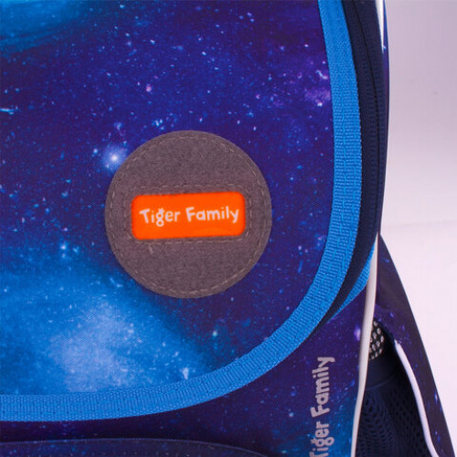 Ранец TIGER FAMILY для начальной школы, Nature Quest, Super Galaxy, 35х31х19 см, 228880, TGNQ-057A