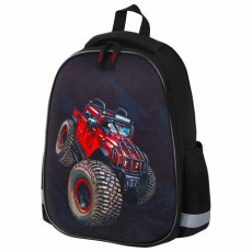 Ранец ПИФАГОР EVA BASIC, 1 отделение, эргономичная спинка, Big wheels, 39х30х16 см, 271378 Ранец ПИФАГОР EVA BASIC, 1 отделение, эргономичная спинка, Big wheels, 39х30х16 см, 271378