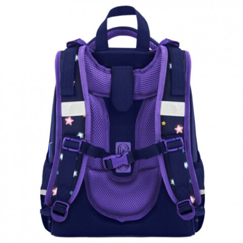 Ранец BRAUBERG ORIGINAL, 2 отделения, с брелком, Dreaming fox, 38х29х16 см, 274404