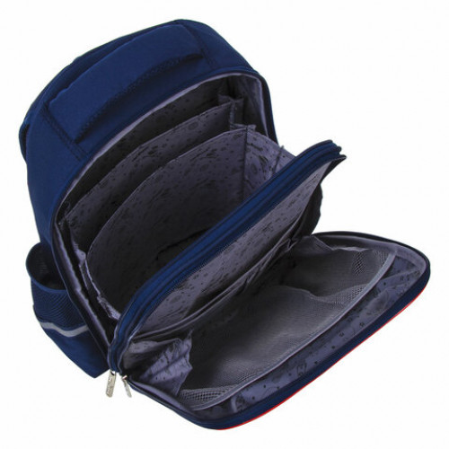 Ранец ЮНЛАНДИЯ LIGHT, 2 отделения, Sneakers, 38х29х16 см, 228793