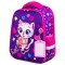 Ранец BRAUBERG FIT, 2 отделения, Playing kitty, 3D-панель, 38х27х14 см, 270615