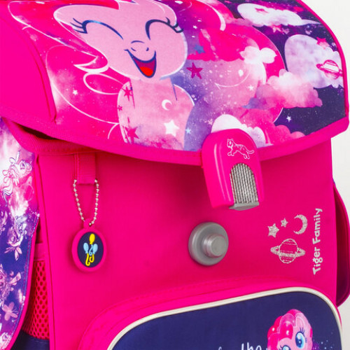 Ранец TIGER FAMILY для начальной школы, Jolly, Pinkie Pie, ЛИЦЕНЗИЯ, 36х31х19 см, 228972, TGJL-016A