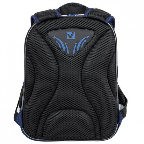 Ранец BRAUBERG QUADRO, 3 отделения, с брелком, Rapid style, 37х28х18 см, 270603