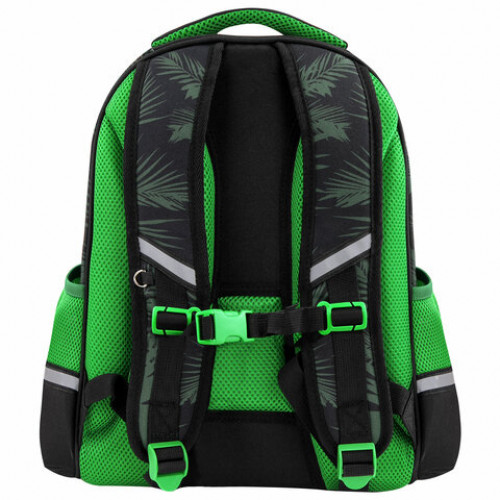 Ранец ЮНЛАНДИЯ LIGHT, 2 отделения, Stay wild, 38х29х16 см, 270609