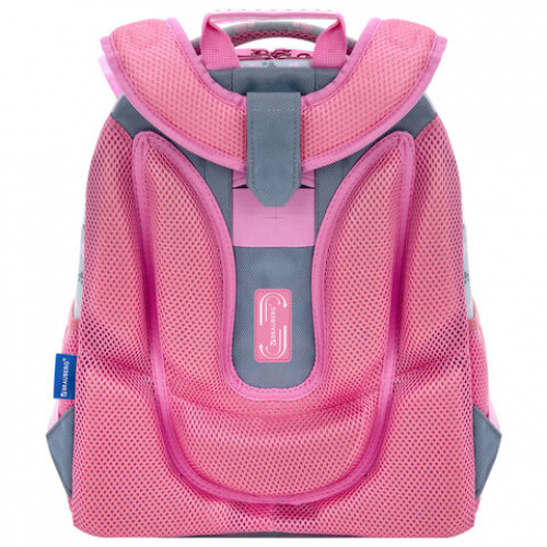 Ранец BRAUBERG UP, 2 отделения, с брелоком, Милые коты, 36х28х15 см, 274667