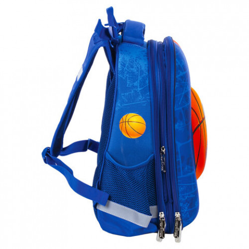 Ранец ЮНЛАНДИЯ EXTRA, с дополнительным объемом, Sports ball, 38x29x18 см, 228802