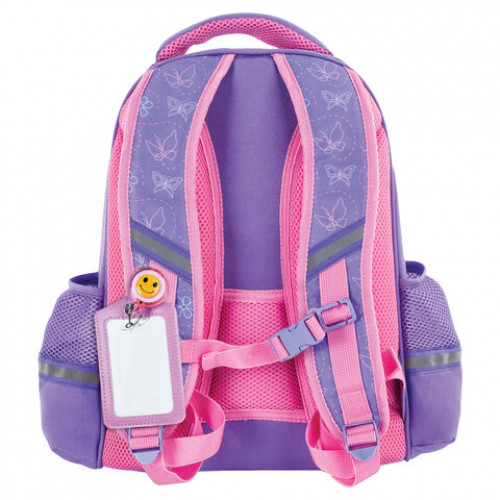 Ранец ЮНЛАНДИЯ LIGHT, 2 отделения, Spring-chirp, 38х29х16 см, 229912