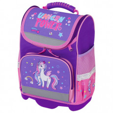 Ранец ЮНЛАНДИЯ WISE для начальной школы, Unicorn power, 37х29х15 см, 228817