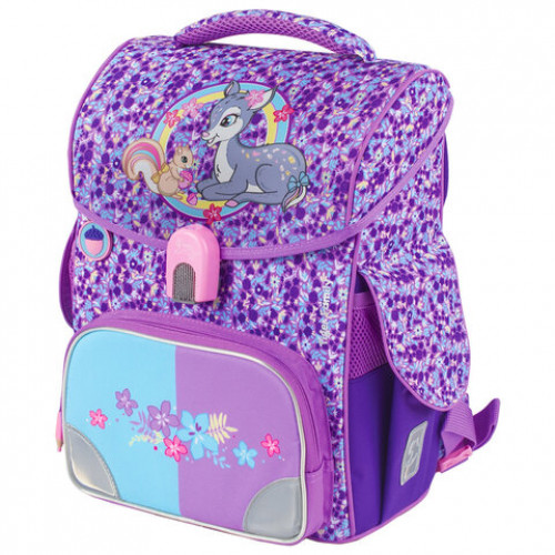 Ранец TIGER FAMILY для начальной школы, Jolly, Wondrous World, 36х31х19 см, 228905, TGJL-020A