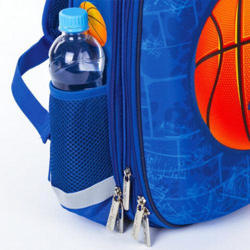 Ранец ЮНЛАНДИЯ EXTRA, с дополнительным объемом, Sports ball, 38x29x18 см, 228802