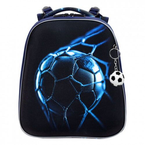 Ранец BRAUBERG UP, 2 отделения, с брелоком, Game battle, 36х28х15 см, 274668