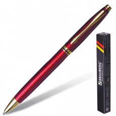 Ручка подарочная шариковая BRAUBERG De Luxe Red, корпус бордовый, узел 1 мм, линия письма 0,7 мм, синяя, 141413 Ручка подарочная шариковая BRAUBERG De Luxe Red, корпус бордовый, узел 1 мм, линия письма 0,7 мм, синяя, 141413