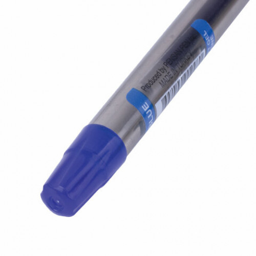 Ручка гелевая с грипом PENSAN Soft Gel Fine, СИНЯЯ, игольчатый узел 0,5 мм, линия 0,4 мм, 2420/12