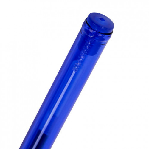 Ручка гелевая BRAUBERG ULTRA GEL, СИНЯЯ, стандартный наконечник 0,5 мм, линия письма 0,35 мм, 144265