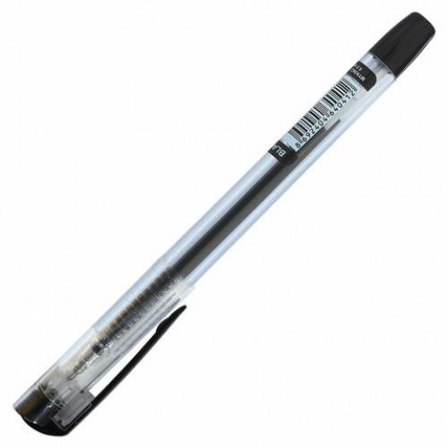 Ручка гелевая PENSAN My King Gel, ЧЕРНАЯ, игольчатый узел 0,5 мм, линия письма 0,4 мм, 6400/12
