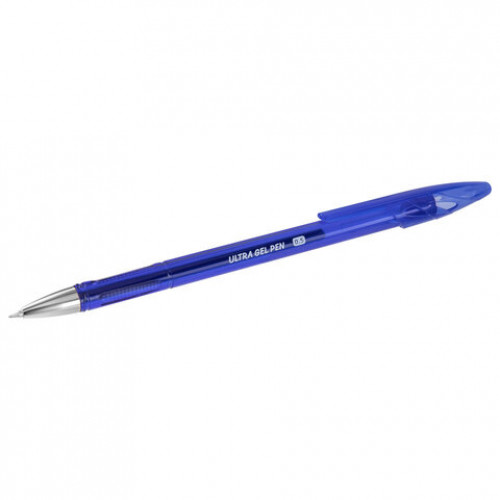 Ручки гелевые BRAUBERG ULTRA GEL, НАБОР 10 ШТУК (4 ЧЕРНЫХ, 4 СИНИХ, 2 КРАСНЫХ), стандартный наконечник 0,5 мм, линия 0,35 мм, 144270