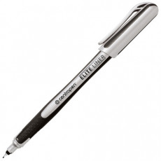 Ручка капиллярная (линер) ЧЕРНАЯ CENTROPEN Elite liner, линия 0,3 мм, 4721, 247210112