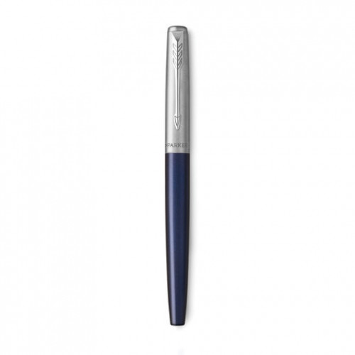 Ручка перьевая PARKER Jotter Royal Blue CT, корпус синий, детали из нержавеющей стали, синяя, 2030950