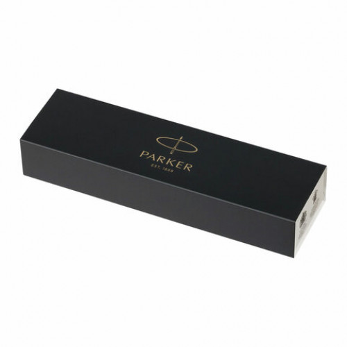 Ручка перьевая PARKER Vector Stainless Steel, корпус серебристый, детали из нержавеющей стали, синяя, S0029690