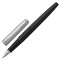 Ручка перьевая PARKER Jotter Bond Street Black CT, копус черный, детали из нержавеющей стали, синяя, 2030947