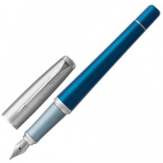 Ручка перьевая PARKER Urban Premium Dark Blue CT, корпус темно-синий, хромированные детали, синяя, 1931563 Ручка перьевая PARKER Urban Premium Dark Blue CT, корпус темно-синий, хромированные детали, синяя, 1931563