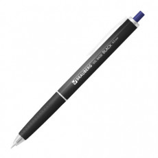 Ручка шариковая автоматическая BRAUBERG OIL-BASE BLACK, СИНЯЯ, пишущий узел 0,5 мм, линия письма 0,3 мм, 144499 Ручка шариковая автоматическая BRAUBERG OIL-BASE BLACK, СИНЯЯ, пишущий узел 0,5 мм, линия письма 0,3 мм, 144499