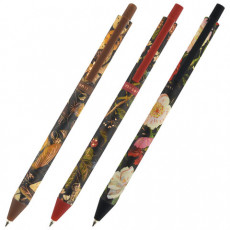 Ручка шариковая автоматическая BRUNO VISCONTI ArtClick, СИНЯЯ, Flora.Black, ассорти, 0,5 мм, 20-0374/01 Ручка шариковая автоматическая BRUNO VISCONTI ArtClick, СИНЯЯ, Flora.Black, ассорти, 0,5 мм, 20-0374/01