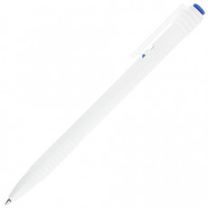 Ручка шариковая масляная автоматическая BRAUBERG White, СИНЯЯ, корпус белый, узел 1 мм, линия письма 0,5 мм, 142713 Ручка шариковая масляная автоматическая BRAUBERG White, СИНЯЯ, корпус белый, узел 1 мм, линия письма 0,5 мм, 142713