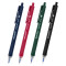 Ручка шариковая автоматическая BRAUBERG TRIOS PRO COLOR, СИНЯЯ, трехгранный корпус, пишущий узел 0,5 мм, линия письма 0,35 мм, 144464