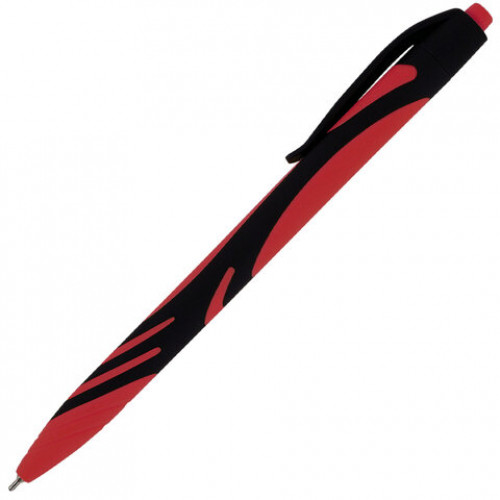 Ручка шариковая автоматическая BRAUBERG ULTRA COLOR CLASSIC, корпус ассорти, СИНЯЯ, пишущий узел 0,7 мм, линия письма 0,35 мм, 144498