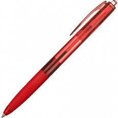 Ручка шариковая автоматическая с грипом PILOT Super Grip G, КРАСНАЯ, линия 0,21мм, BPGG-8R-F R